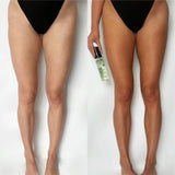 Sienna X Dark Self Tan Clear Water Mousse 190ml Before and After 