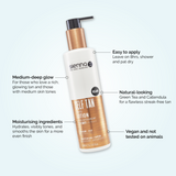 Sienna X Self Tan Tinted Lotion 200ml benefits