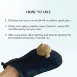 Sienna X Ultra Dark Mousse 200ml how to use