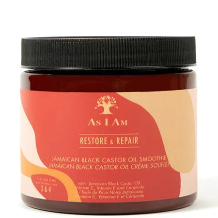 As I Am Restore & Repair Jamaican Black Castor Oil Smoothie 454g