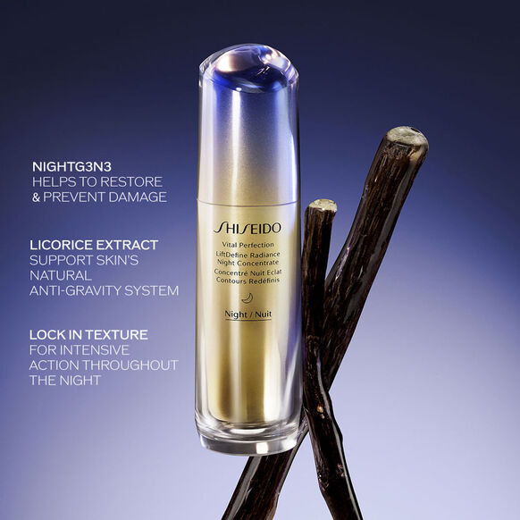 Shiseido Vital Perfection LiftDefine Radiance Night Concentrate 40ml