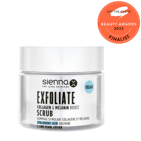 Sienna X Exfoliate Collagen & Melanin Boost Scrub 180ml