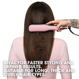 GHD Chronos Max Professional HD Wide Plate Styler in Dusted Pink
