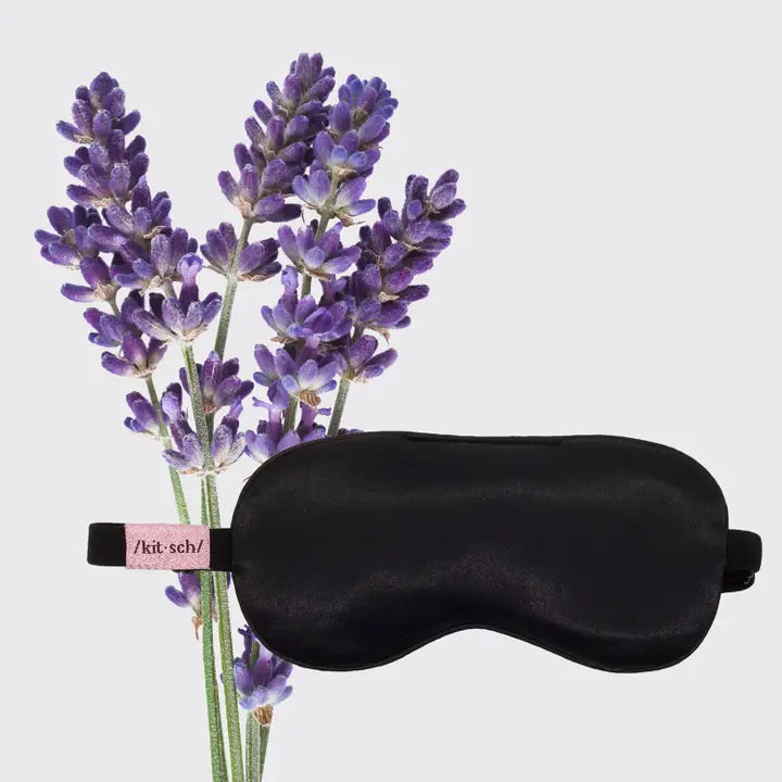 Kitsch Lavender Scented Satin Weighted Eye Mask