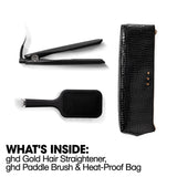 ghd Gold Hair Straightener Festive Gift Set