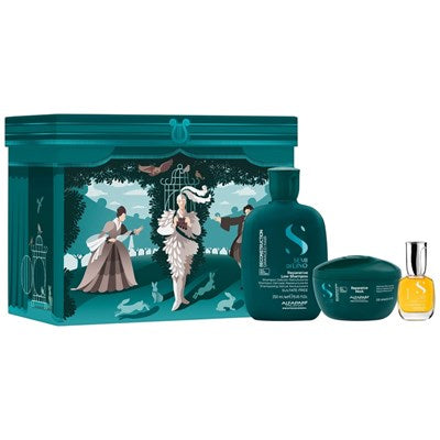 Alfaparf Milano Semi Di Lino Reconstruction Holiday Kit