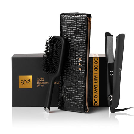 ghd Gold Hair Straightener Festive Gift Set