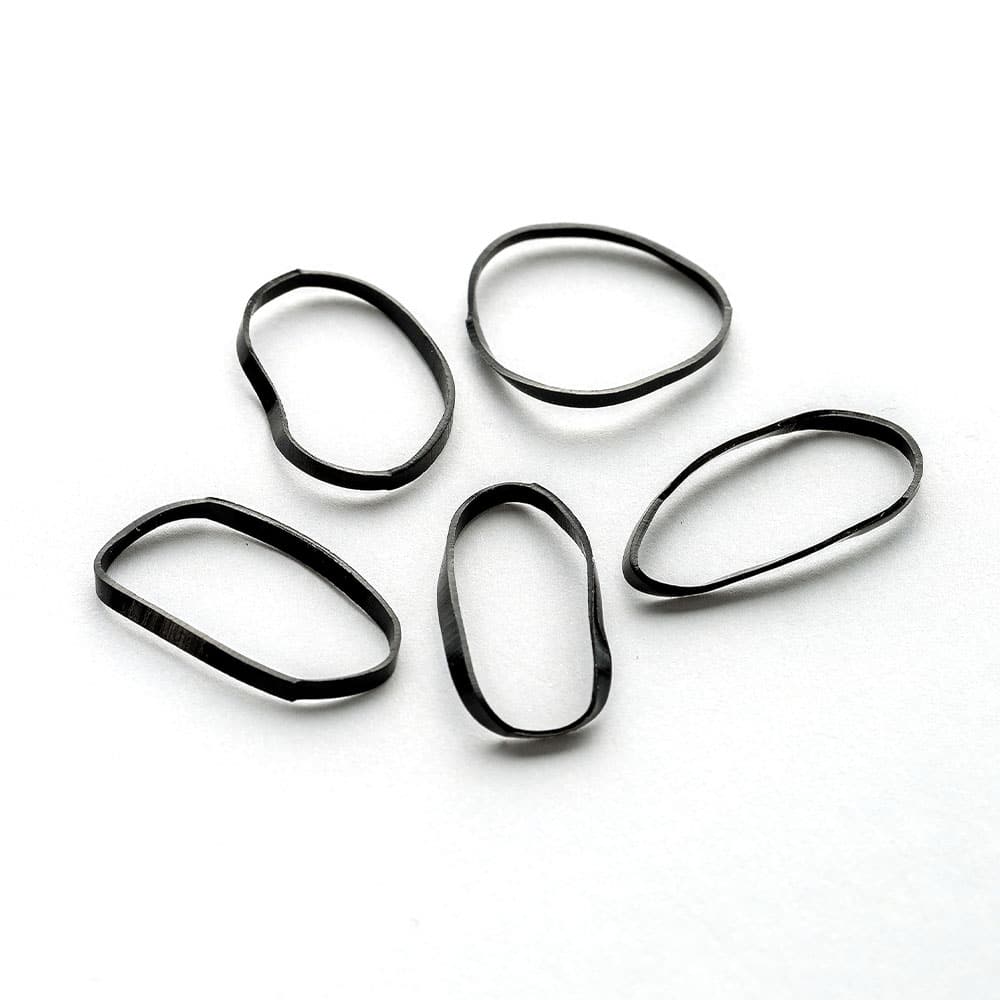 Brushworks 100 Flexi Elastic Hairbands