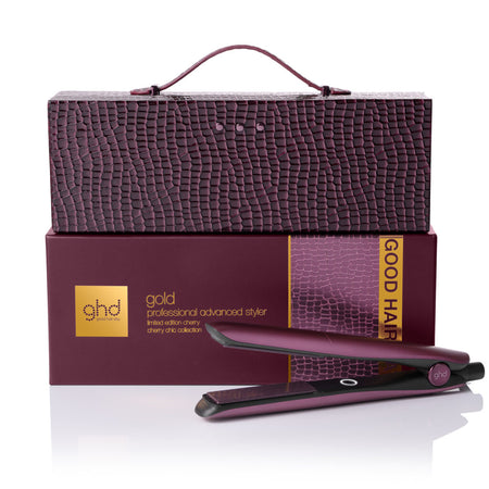 ghd Gold Hair Straightener in Cherry Chic