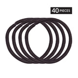 Brushworks Classic Hairbands 40 pack