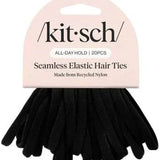 Kitsch Eco-Friendly Nylon Elastics 20pc Set - Black