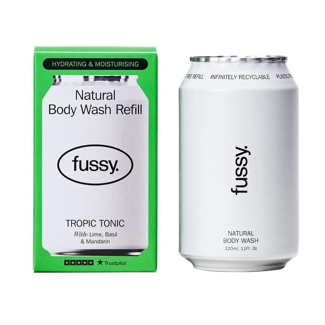 Fussy Natural Body Wash Tropic Tonic 320ml