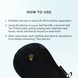 Sienna X Self Tan Tinted Lotion 200ml how to use