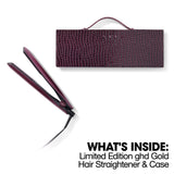 ghd Gold Hair Straightener in Cherry Chic