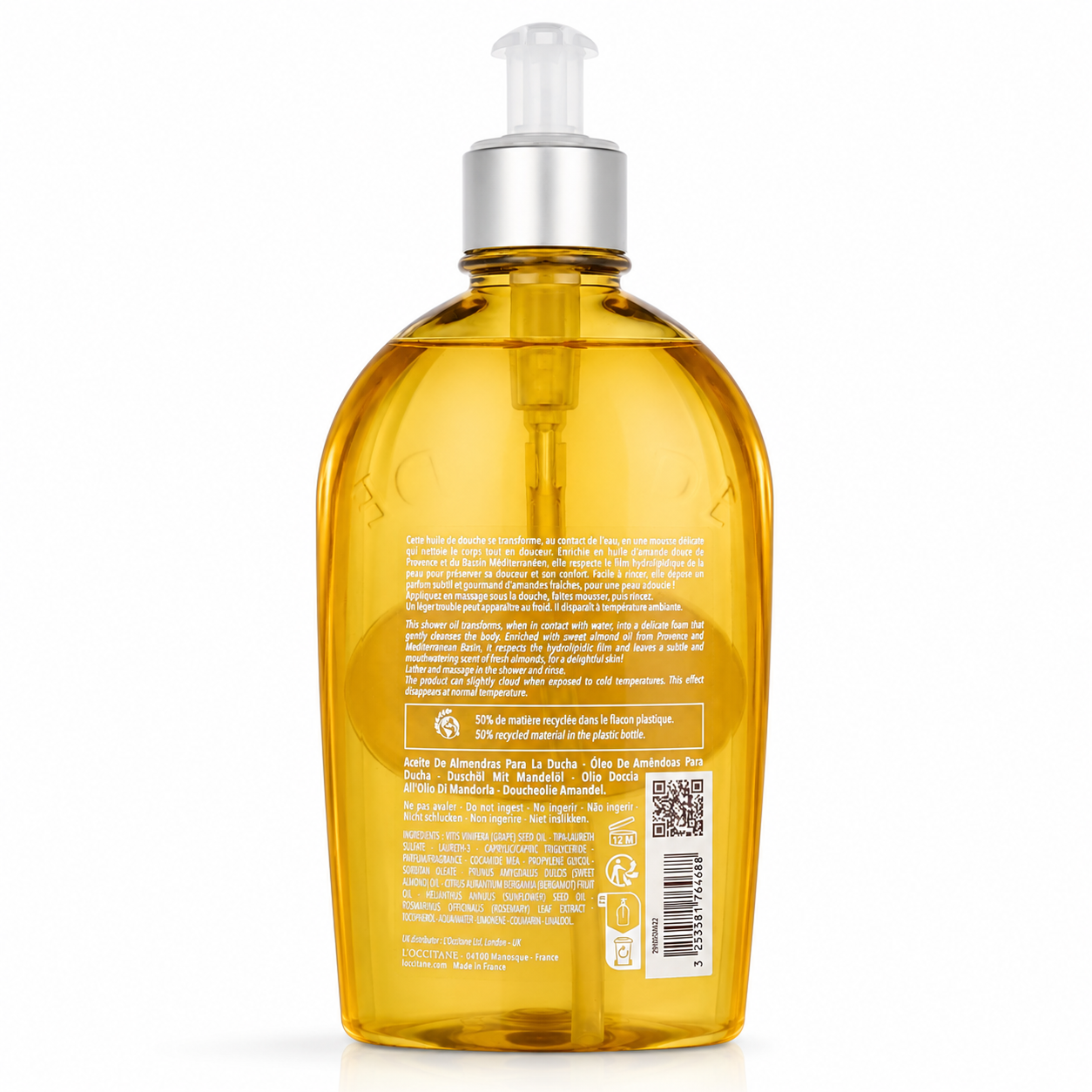 L’Occitane Almond Shower Oil 500ml