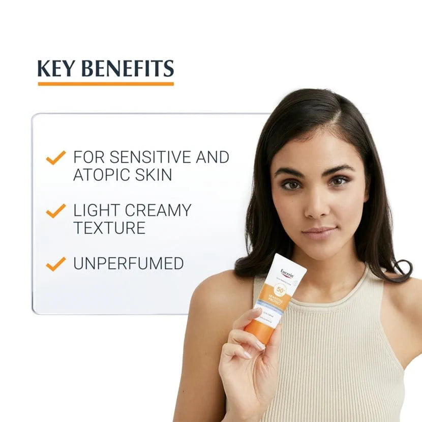 Eucerin Sensitive Protect Sun Lotion SPF50+ 50ml