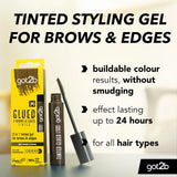 Schwarzkopf GOT2B Glued 4 Brows & Edges Tinted Dark Blonde to Brown benefits