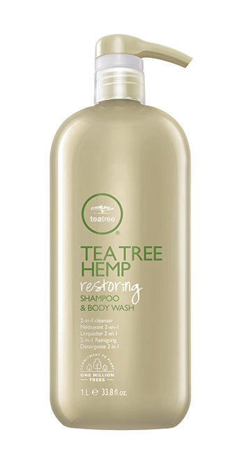 hemp restoring shampoo & body wash 1L
