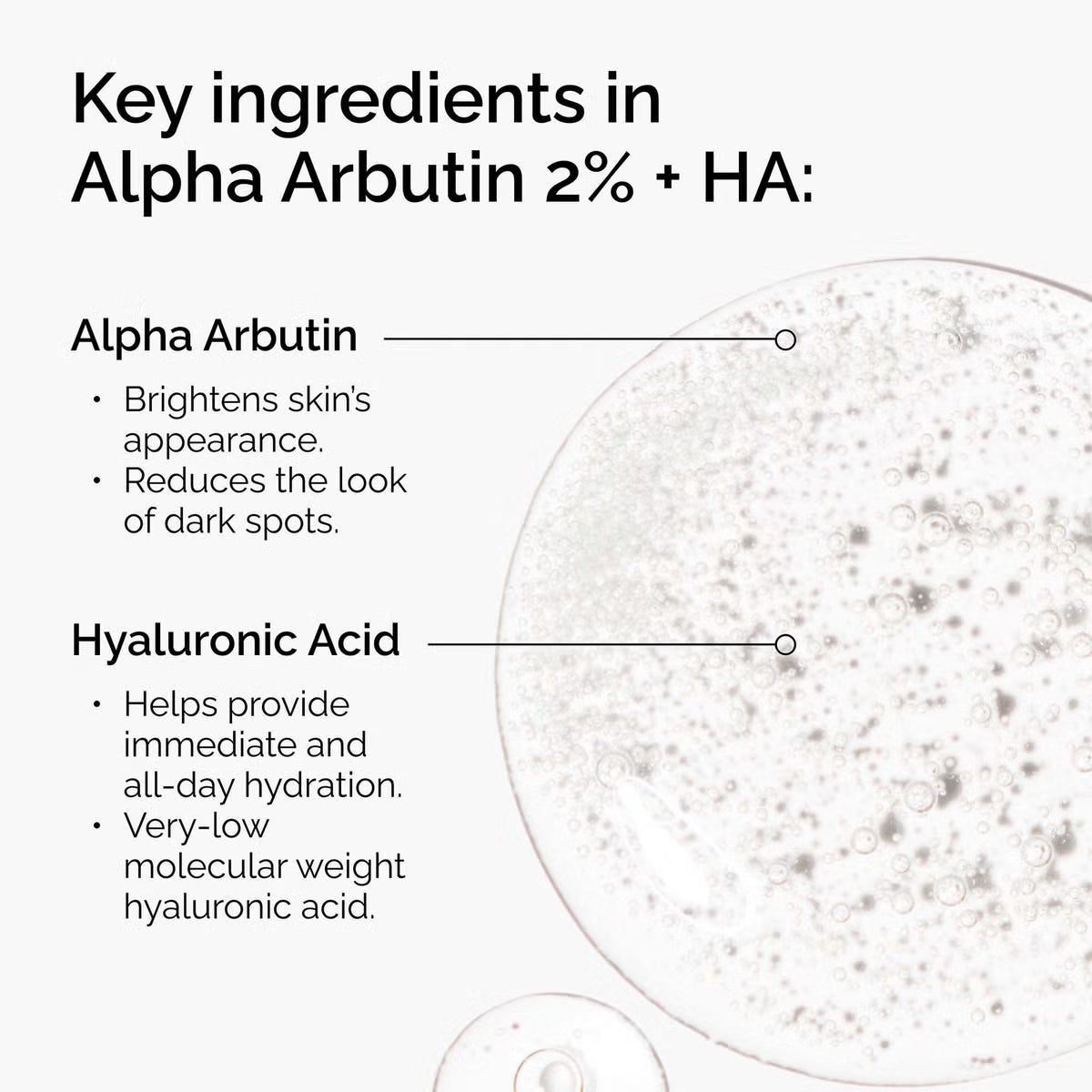 The Ordinary Alpha Arbutin 2% + HA Serum 30ml