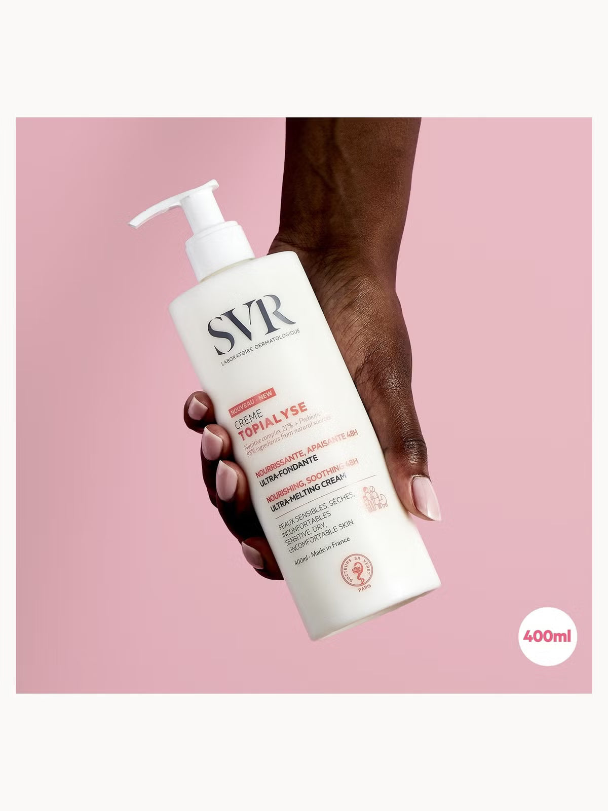 SVR Crème Topialyse Nourishing Soothing 48H Cream 400ml