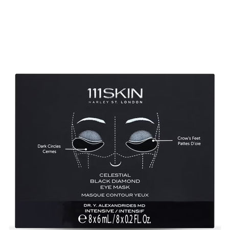 111Skin Celestial Black Diamond Eye Mask 8 x 6ml