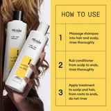 Nioxin System 1 for Natural Hair with Light Thinning Trial Kit