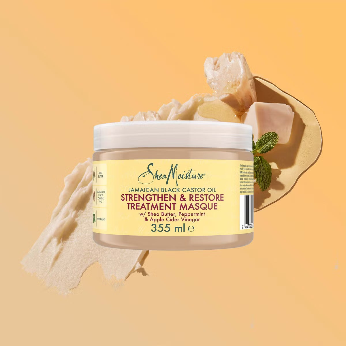Shea Moisture Jamaican Black Castor Oil Strengthen & Restore Treatment Masque 355ml