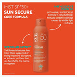 SVR SPF50 Brume Sun Secure Invisible 200ml