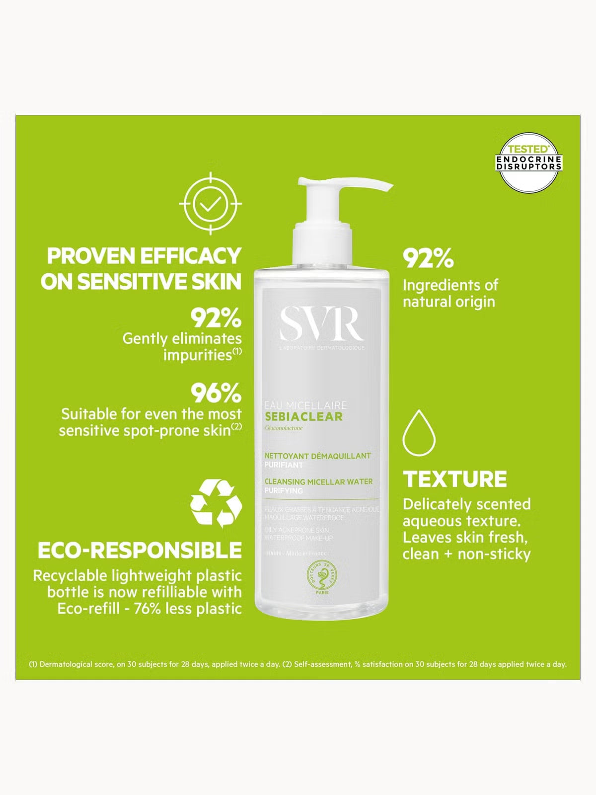 SVR Sebiaclear Cleansing Micellar Water 400ml