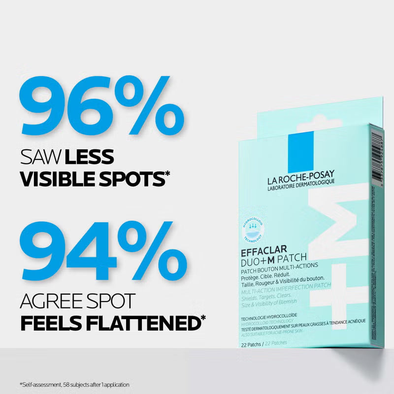 La Roche-Posay Effaclar Duo+M Patch Multi-Action Imperfection Patch (22 Patches)
