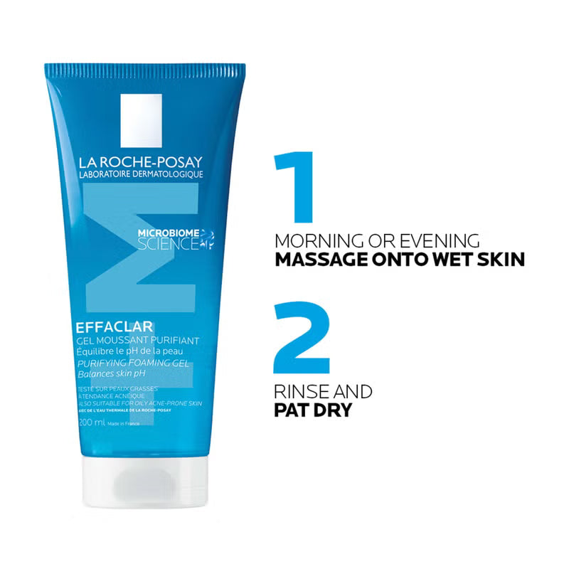 La Roche-Posay Effaclar Purifying Foaming Gel Cleanser 200ml