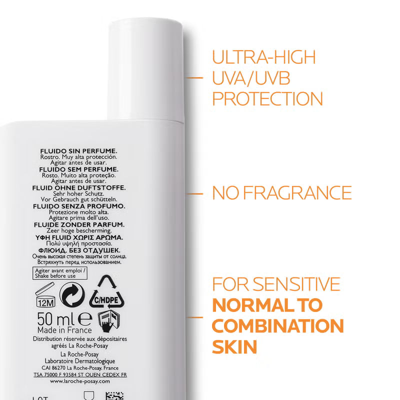 La Roche-Posay Anthelios UVMune 400 Invisible Fluid Tinted SPF50+ 50ml