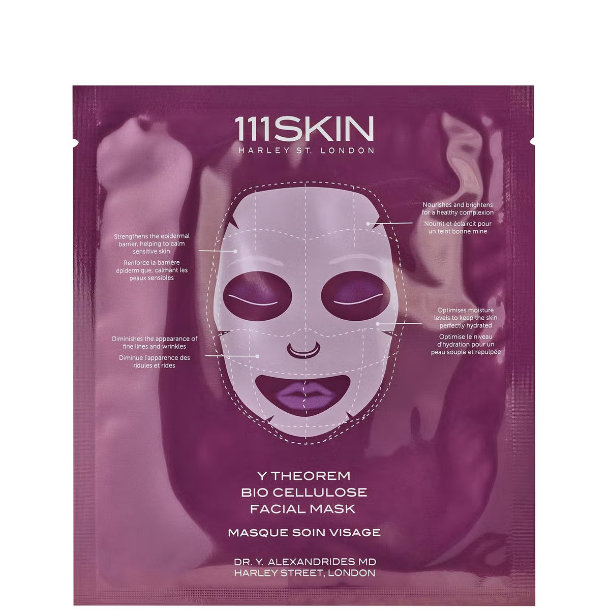 111Skin Y Theorem Bio Cellulose Facial Mask 5 x 23ml
