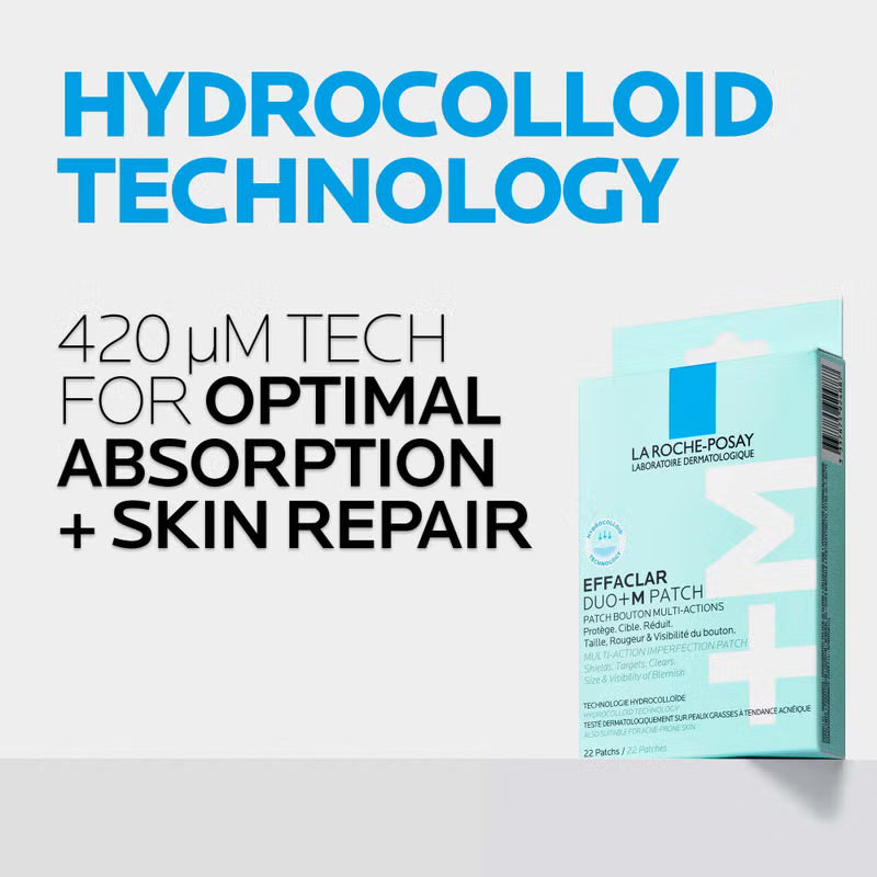 La Roche-Posay Effaclar Duo+M Patch Multi-Action Imperfection Patch (22 Patches)