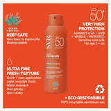 SVR SPF50 Brume Sun Secure Invisible 200ml