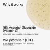 The Inkey List 15% Vitamin C and EGF Serum 30ml