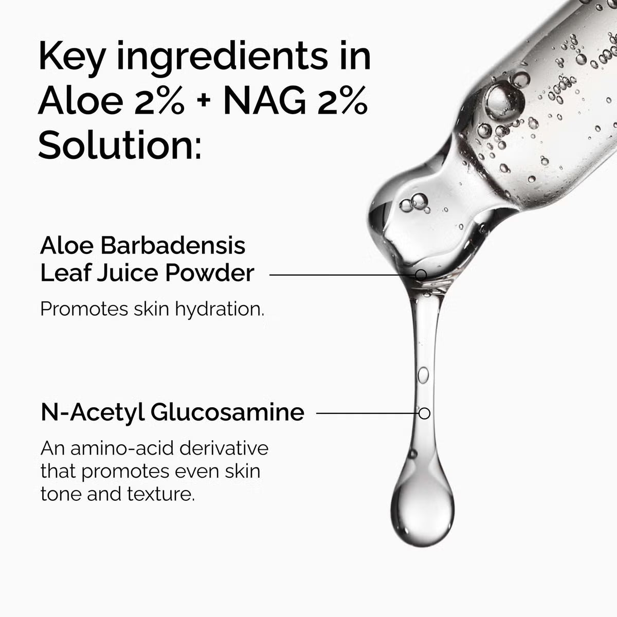 The Ordinary Aloe 2% + NAG 2% Solution 30ml