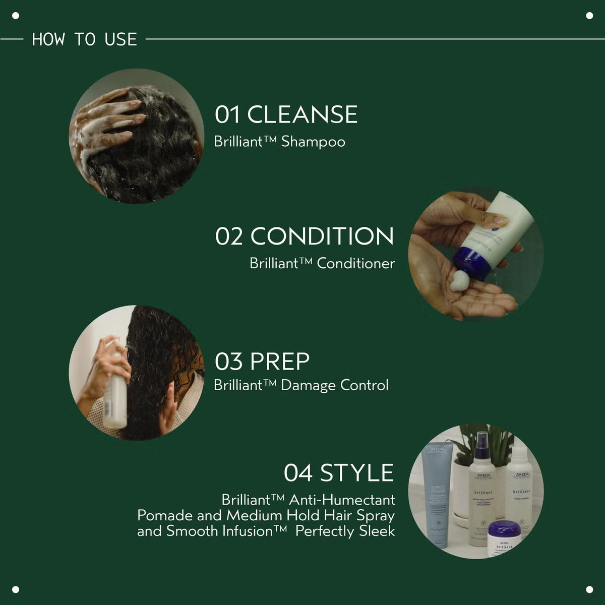 Aveda Brilliant Shampoo 250ml