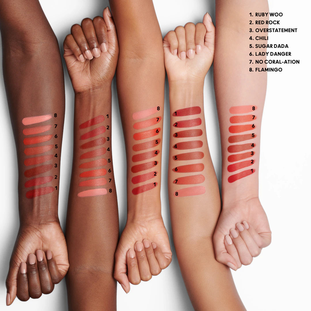 MAC Macximal Silky Matte Lipstick 3.5g #607 Lady Danger