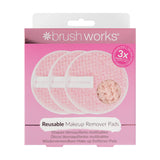 Brushworks Reusable Makeup Remover Pads (Pack of 3)