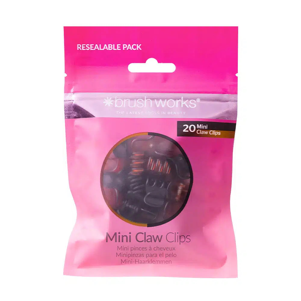 Brushworks Mini Claw Clips 20