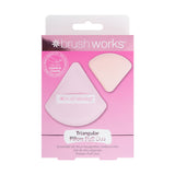 Brushworks Triangular Pillow Puff Duo