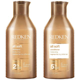 Redken All Soft Shampoo & Conditioner 300ml Bundle