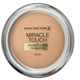 Max Factor Miracle Touch Cream to Liquid Foundation 040 Creamy Ivory