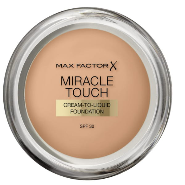 Max Factor Miracle Touch Cream to Liquid Foundation 040 Creamy Ivory