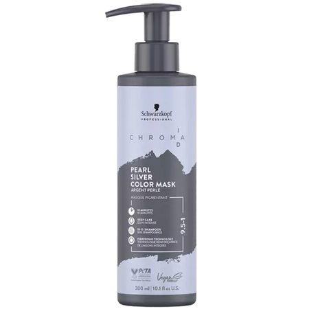 Schwarzkopf Chroma ID 9.5-1 Pearl Silver Color Mask 300ml