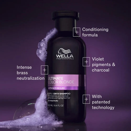 Wella Professionals Ultimate Color Blonde Onyx Shampoo 250ml
