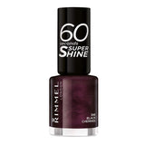 Rimmel 60 Seconds Super Shine Nail Polish 345 Black Cherries