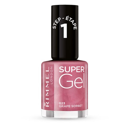 Rimmel Super Gel Nail Polish 023 Grape Sorbet