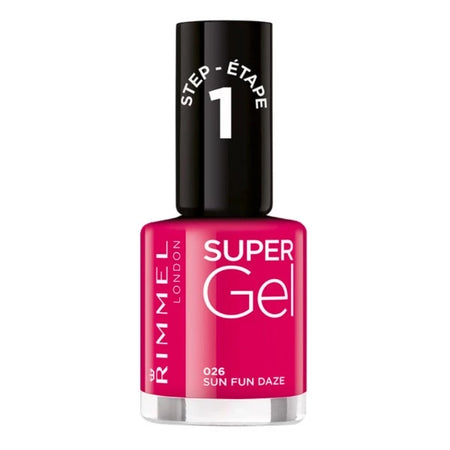 Rimmel Super Gel Nail Polish 026 Sun Fun Daze